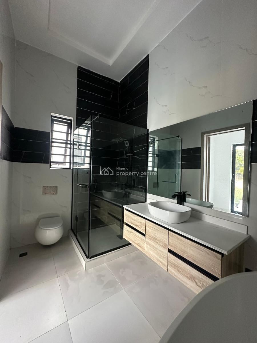 Newly Built 4 Bedrooms Semi Detached Duplex with Bq, Chevron, Lekki, Lagos, Semi-detached Duplex for Rent