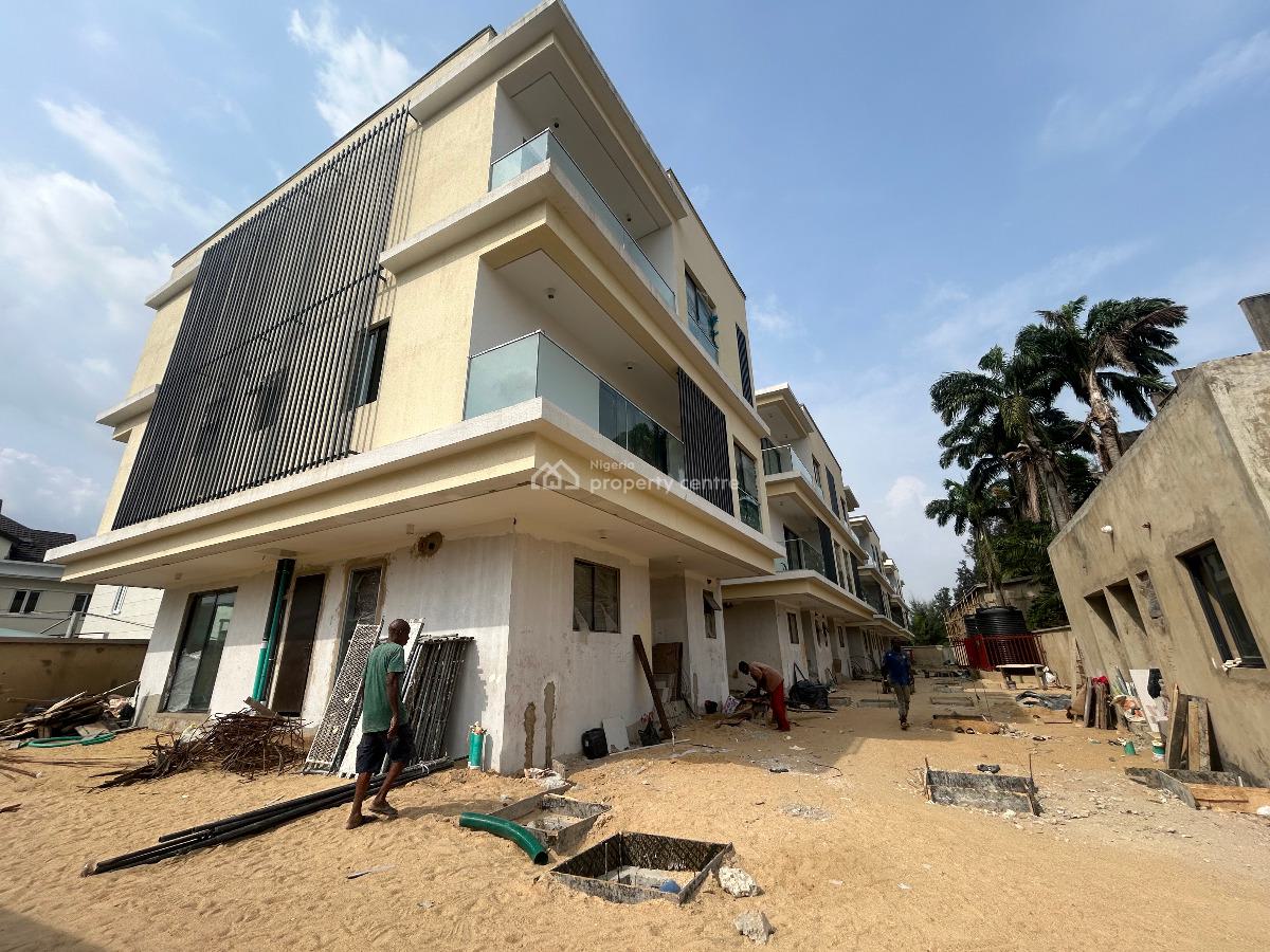 5 Bedrooms Duplex with Boys Quarters  Near Completion, Michelle Okocha Crescent, Parkview Estate, Ikoyi, Lagos, Detached Duplex for Sale