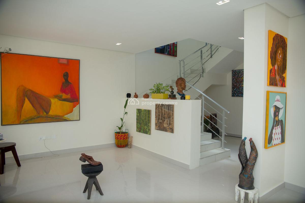 5 Bedroom Semi Detached Duplex with Boys Quarters, Michelle Okocha Crescent, Parkview Estate, Ikoyi, Lagos, Detached Duplex for Sale