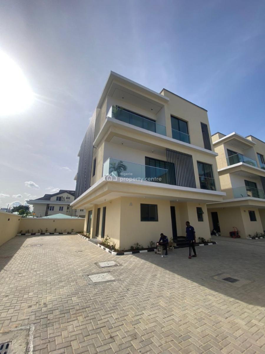 5 Bedroom Semi Detached Duplex with Boys Quarters, Michelle Okocha Crescent, Parkview Estate, Ikoyi, Lagos, Detached Duplex for Sale