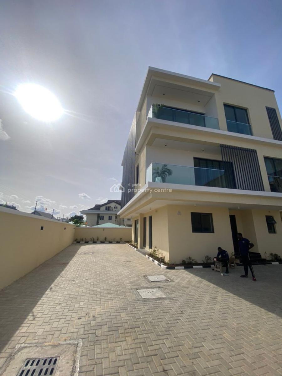 5 Bedroom Semi Detached Duplex with Boys Quarters, Michelle Okocha Crescent, Parkview Estate, Ikoyi, Lagos, Detached Duplex for Sale