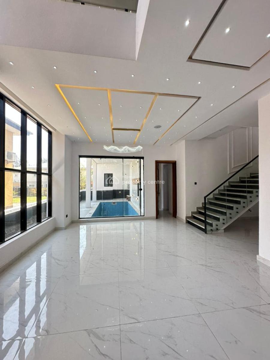 Extraordinary Luxury 5 Bedroom Detached Duplex with a Swimming Pool, Lekki County, Ikota, Lekki, Lagos, Detached Duplex for Sale