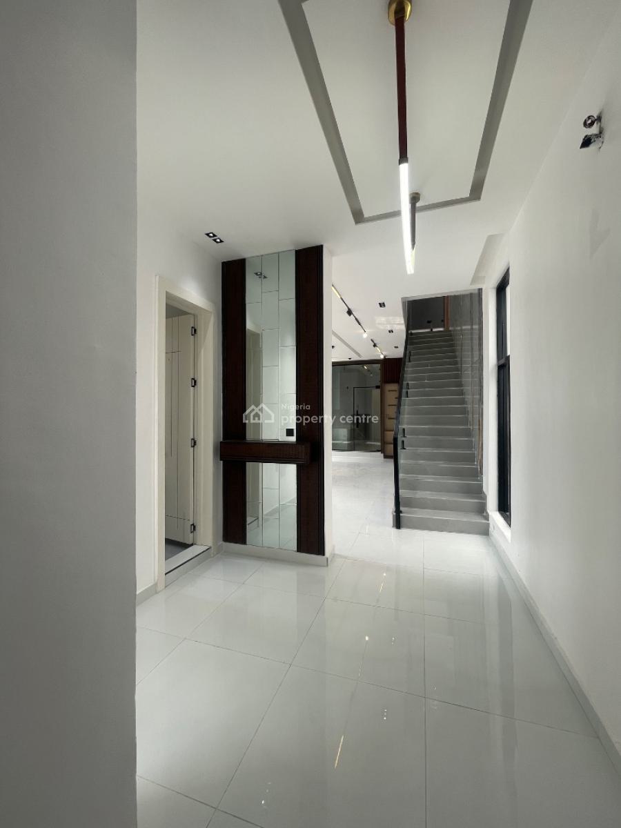 Magnificent Automated 5 Bedrooms Detached Duplex + Bq + Pool, Chevron, Lekki, Lagos, Detached Duplex for Sale