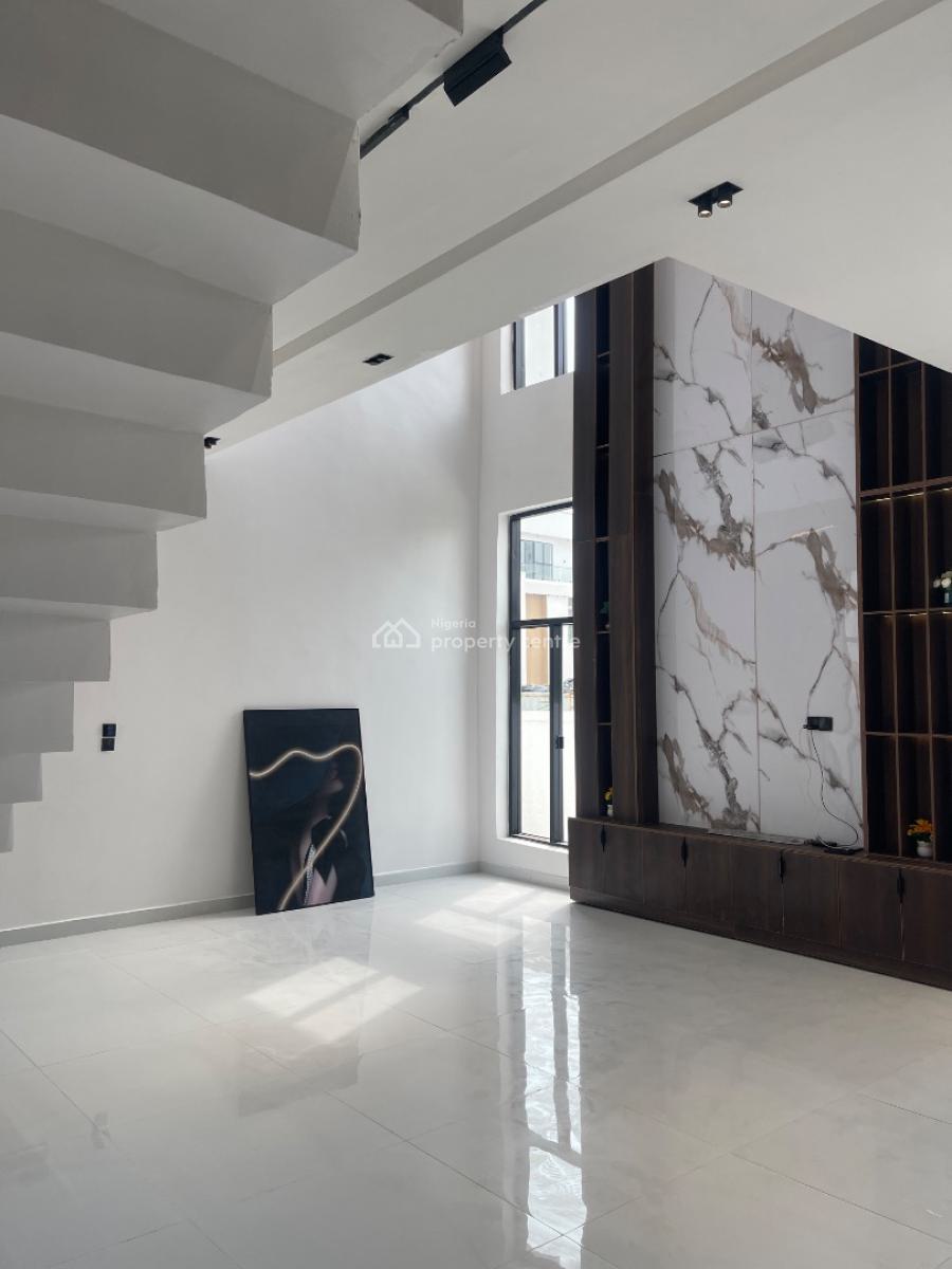 Magnificent Automated 5 Bedrooms Detached Duplex + Bq + Pool, Chevron, Lekki, Lagos, Detached Duplex for Sale