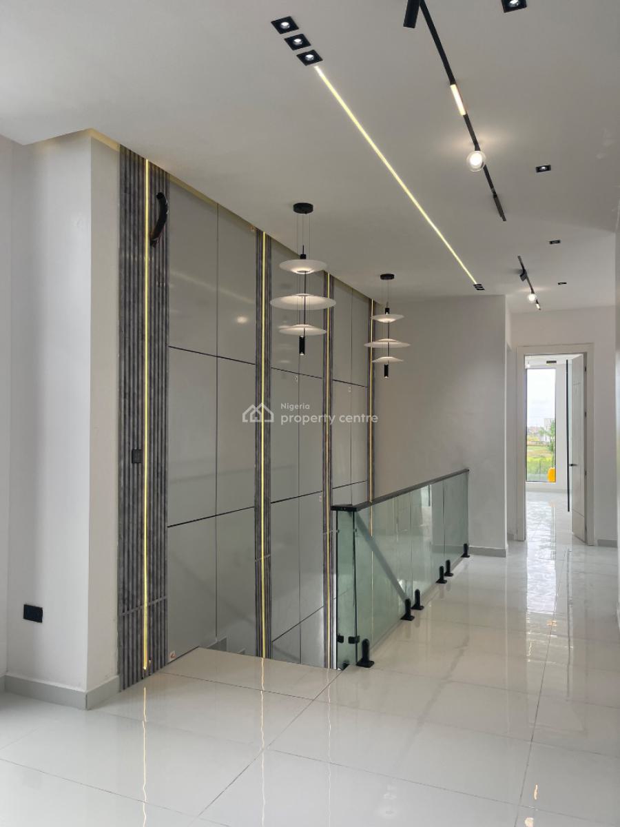 Magnificent Automated 5 Bedrooms Detached Duplex + Bq + Pool, Chevron, Lekki, Lagos, Detached Duplex for Sale