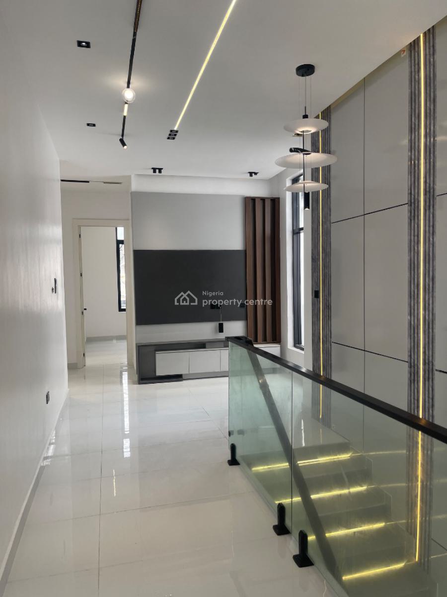 Magnificent Automated 5 Bedrooms Detached Duplex + Bq + Pool, Chevron, Lekki, Lagos, Detached Duplex for Sale