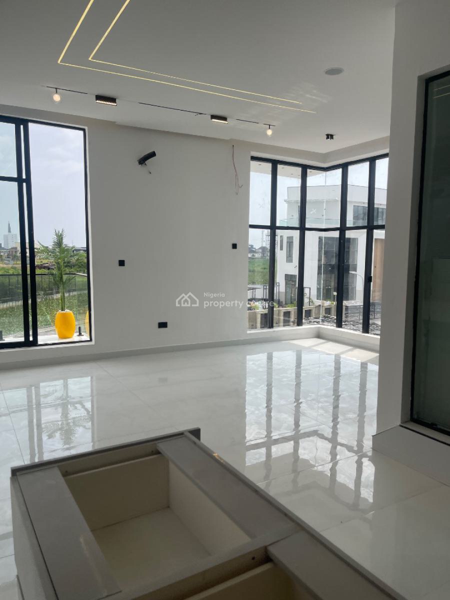 Magnificent Automated 5 Bedrooms Detached Duplex + Bq + Pool, Chevron, Lekki, Lagos, Detached Duplex for Sale