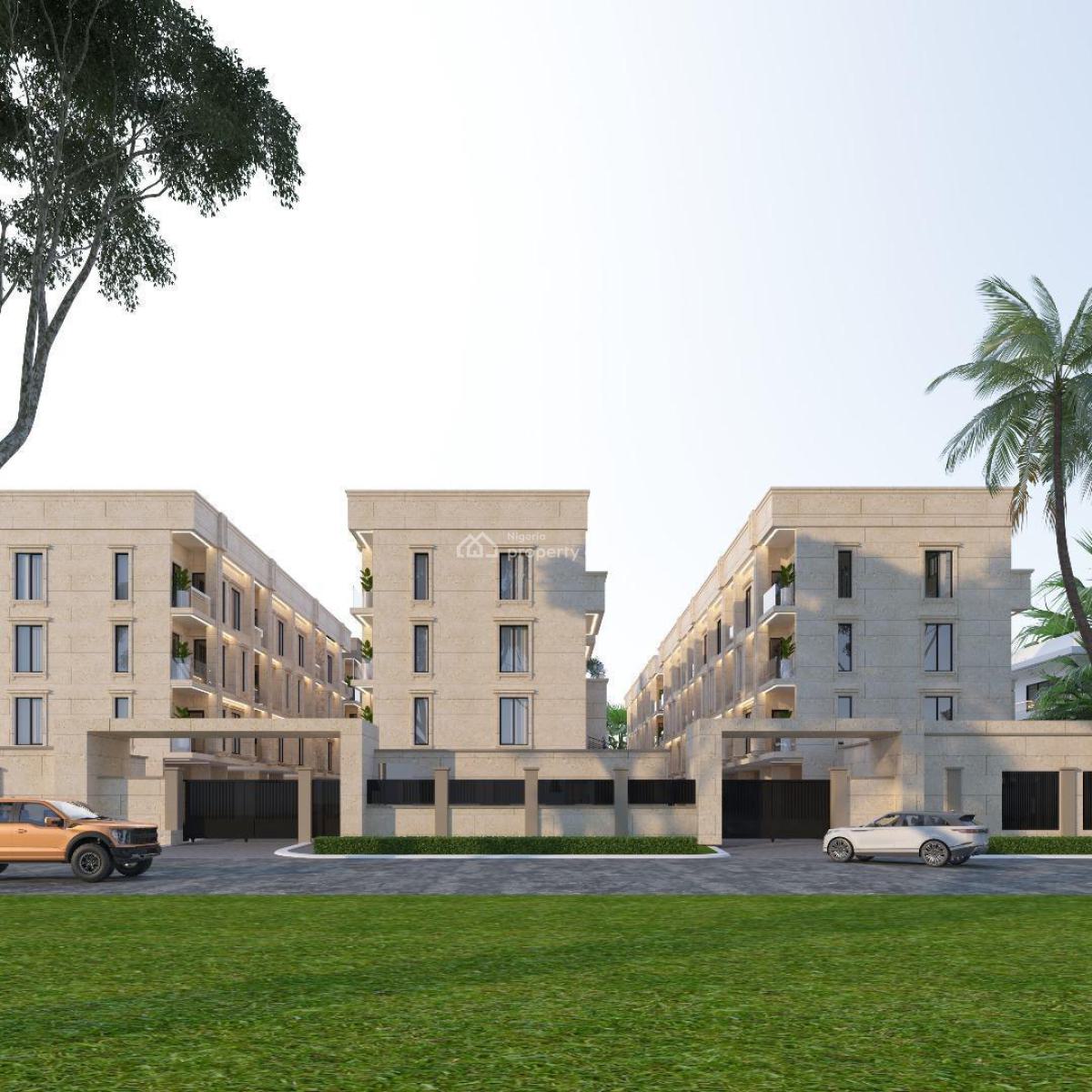 Luxury 4-bedroom Terrace with a 2 Bq, Mosley Road, Ikoyi, Lagos, Terraced Duplex for Sale