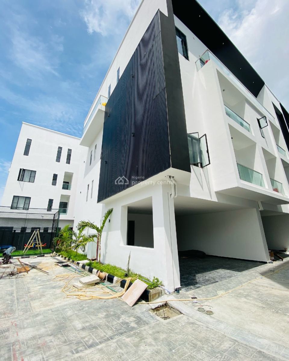 Exquisite 4-bedroom Terrace with Bq, Ikate, Lekki, Lagos, Terraced Duplex for Sale