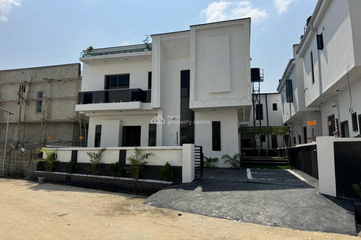 Luxury 5 Bedroom Detached Duplex with Swimming Pool and Bq, Ajah, Lagos, Detached Duplex for Sale
