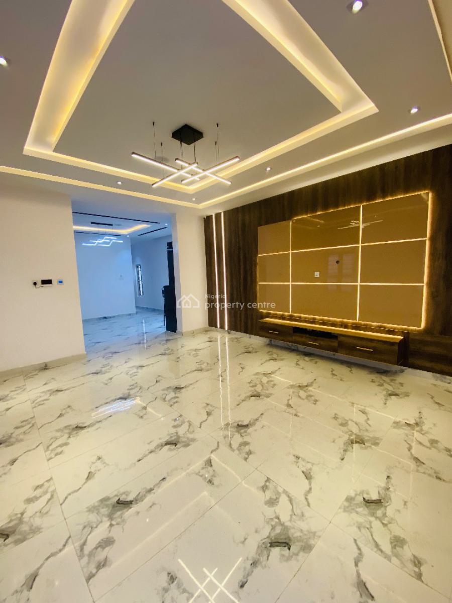 Exquisite 5-bedroom Fully Detached Duplex with Bq, Swimming Pool & Pri, Chevron, Lekki, Lagos, Detached Duplex for Sale