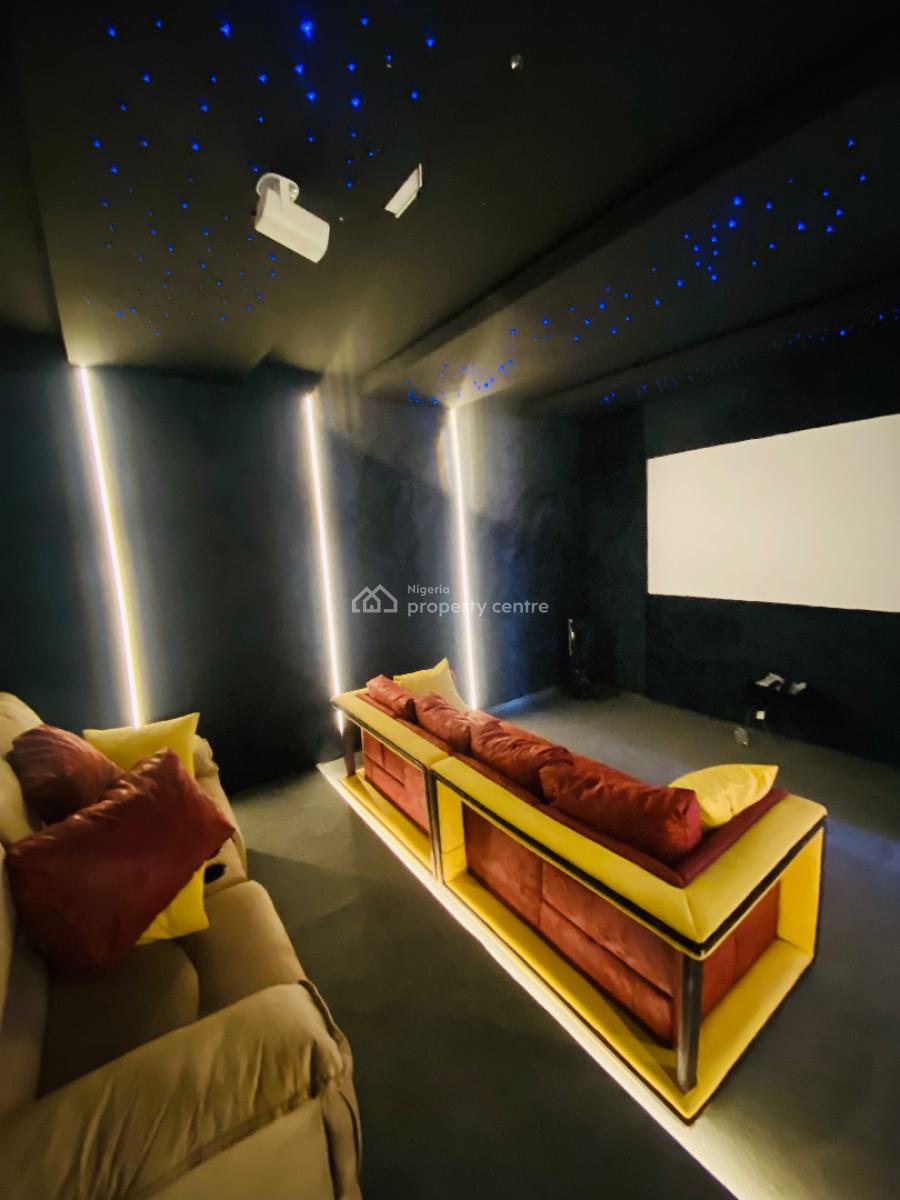 Exquisite 5-bedroom Fully Detached Duplex with Bq, Swimming Pool & Pri, Chevron, Lekki, Lagos, Detached Duplex for Sale