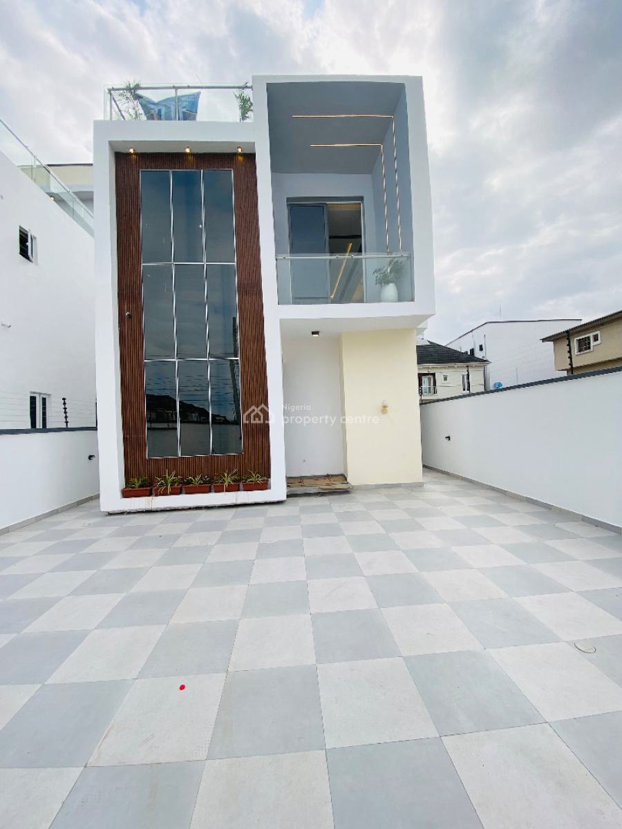 Exquisite 5-bedroom Fully Detached Duplex with Bq, Swimming Pool & Pri, Chevron, Lekki, Lagos, Detached Duplex for Sale