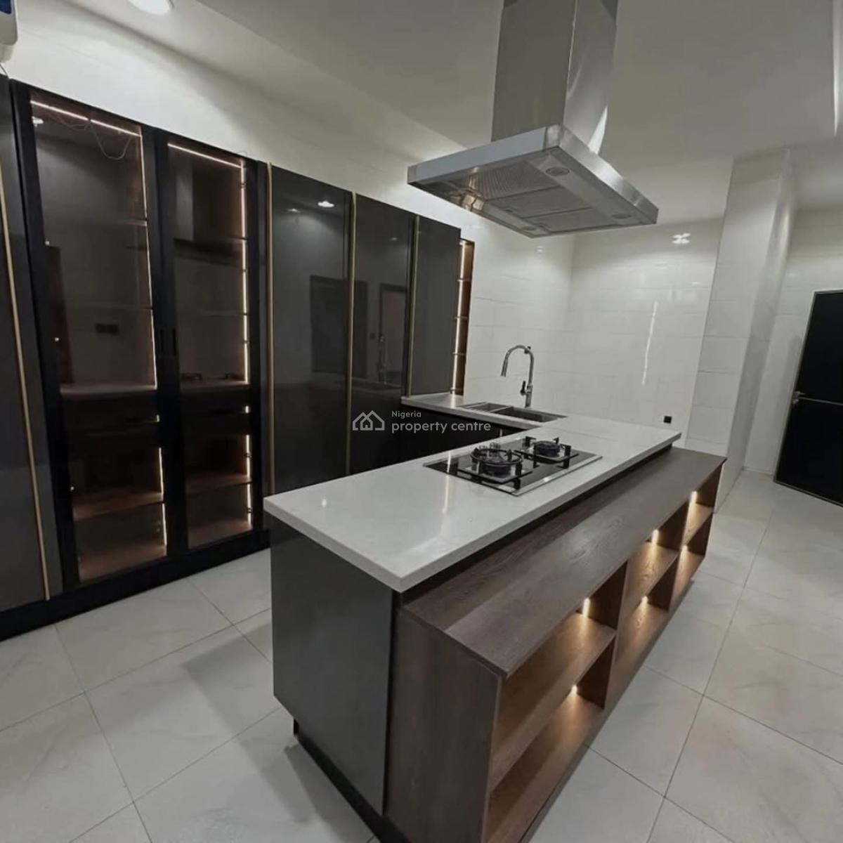 Contemporary 4 Bedroom Spacious Terrace Duplex,bq, Good Access Road, Serene Neighborhood, Life Camp, Abuja, Terraced Duplex for Sale