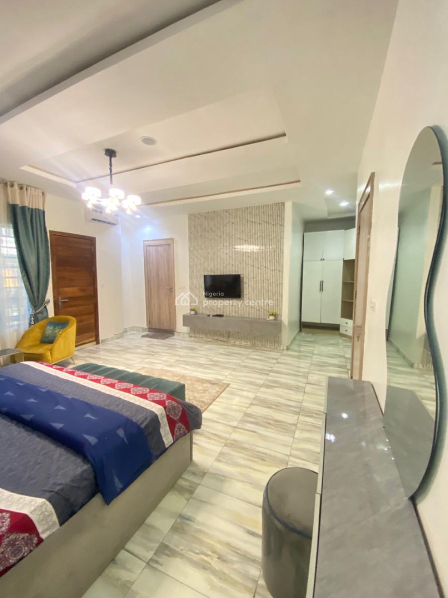 4 Bedroom Furnished Terrace Duplex with Pool, Star Link Internet & Gym, Vgc, Lekki, Lagos, Terraced Duplex for Rent