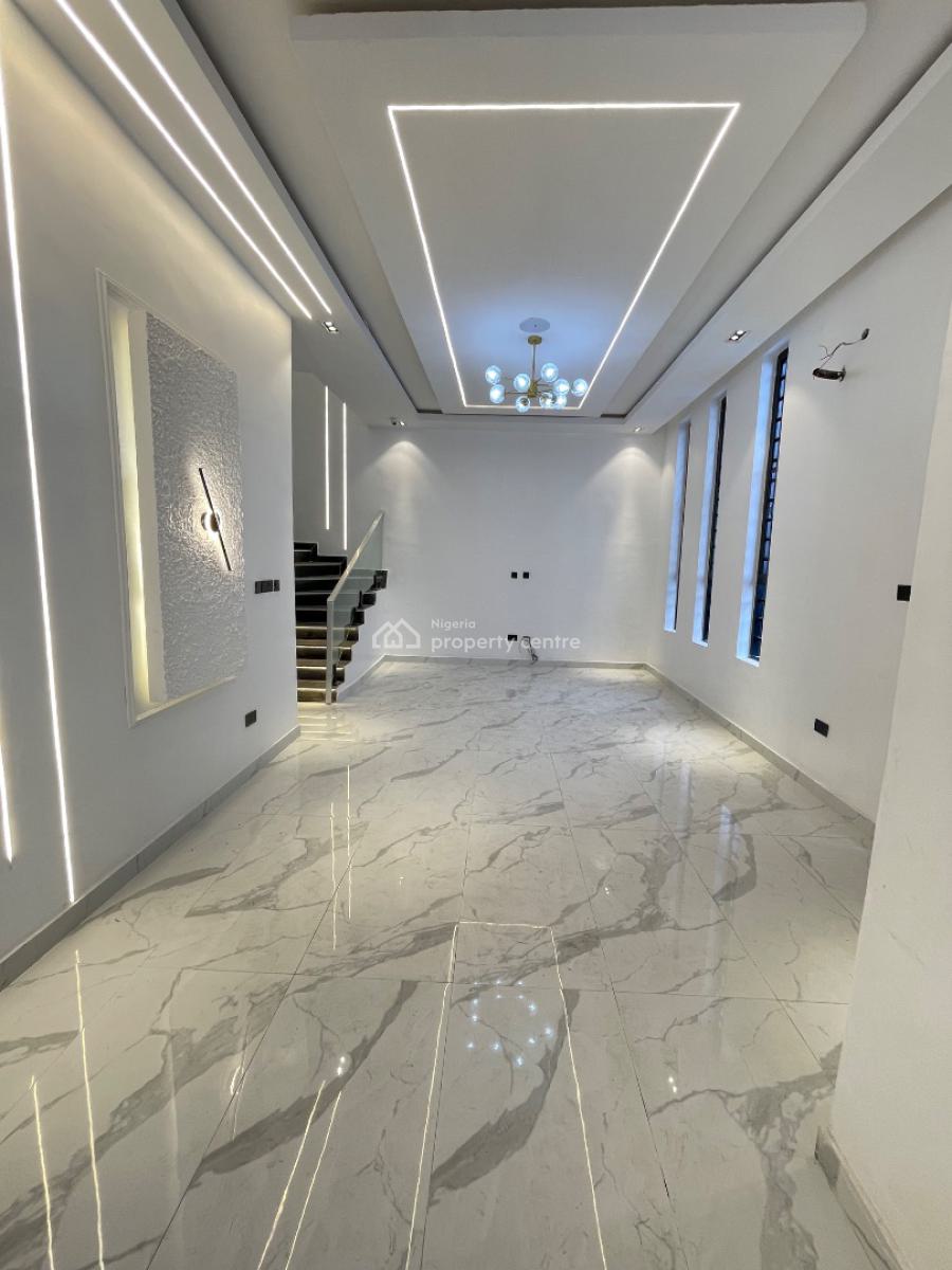 Luxury Built 4 Bedroom Semi Detached Duplex with Bq, Chevron, Lekki, Lagos, Semi-detached Duplex for Sale