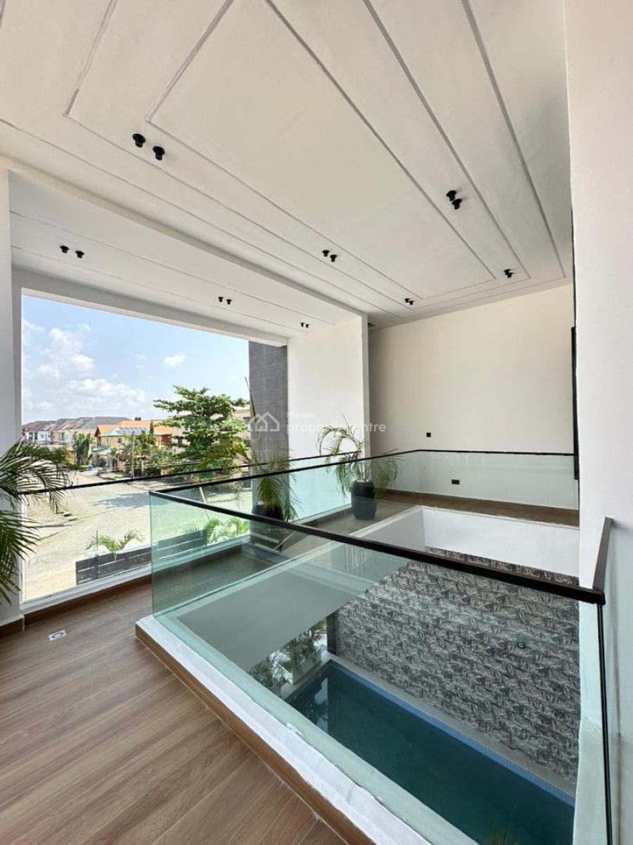 Exclusive Luxury 5 Bedroom Detached Duplex with a Gym, Pool & Bq, Ikota, Lekki, Lagos, Detached Duplex for Sale