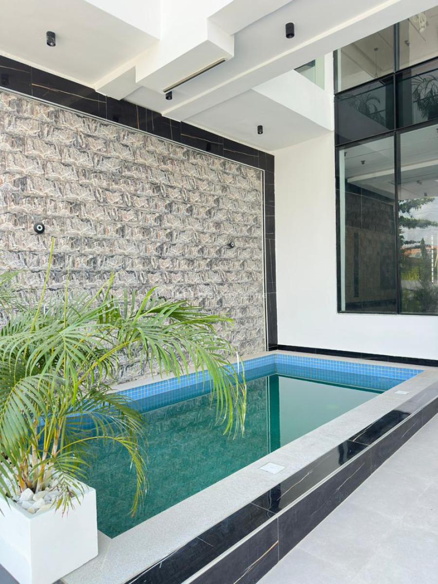 Exclusive Luxury 5 Bedroom Detached Duplex with a Gym, Pool & Bq, Ikota, Lekki, Lagos, Detached Duplex for Sale