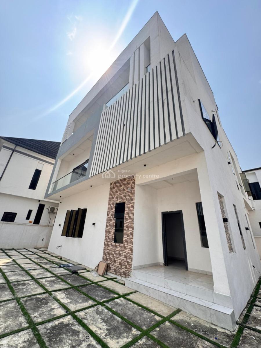 Beautiful 4 Bedroom Detached Duplex Featuring a Bq, Cinema, and Gym, Chevron Toll Gate, Orchid., Lekki, Lagos, Detached Duplex for Sale
