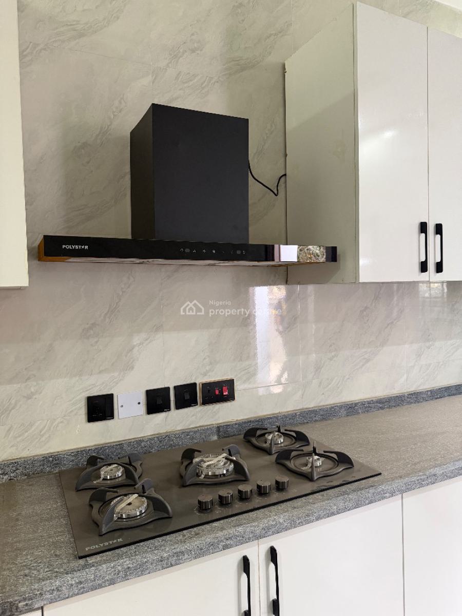 Luxury 4 Bedroom Terrace Duplex with a Rooftop Balcony/patio, Wuye, Abuja, Terraced Duplex for Rent