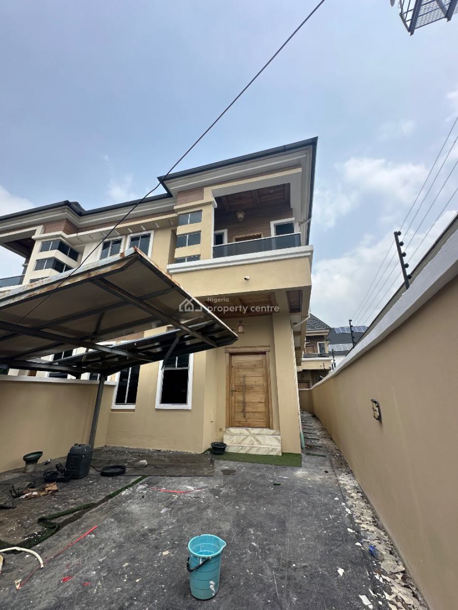 Lovely 4 Bedroom Duplex, Chevyview Estate Chevron, Lekki, Lagos, Semi-detached Duplex for Rent