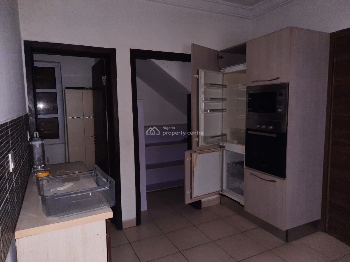 Partially Furnished 3 Bedroom Terraced Duplex + 2 Rooms B.q, Opebi, Ikeja, Lagos, Terraced Duplex for Rent