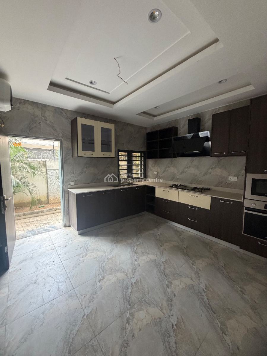 Brand New 4 Bedroom Terrace Duplex with 2 Parlours with a Bq, Wuye, Abuja, Terraced Duplex for Rent