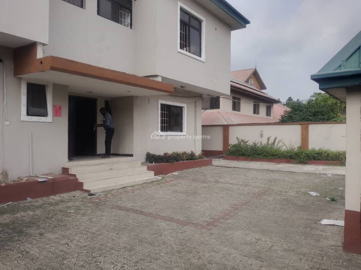 Massively  Built 6 Bedroom Semi Detached Duplex with 2 Rooms B.q, Ikeja Gra, Ikeja, Lagos, Semi-detached Duplex for Rent