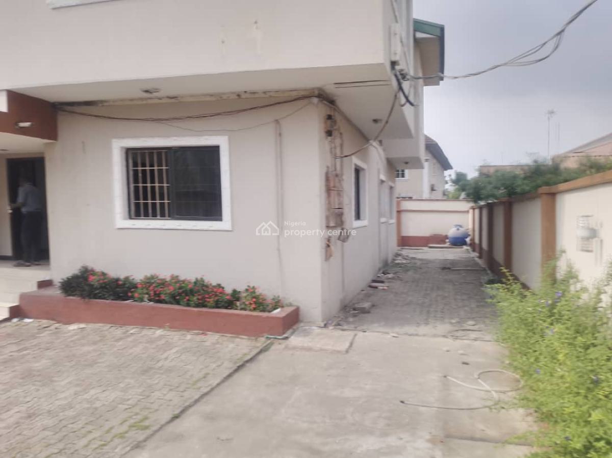 Massively  Built 6 Bedroom Semi Detached Duplex with 2 Rooms B.q, Ikeja Gra, Ikeja, Lagos, Semi-detached Duplex for Rent