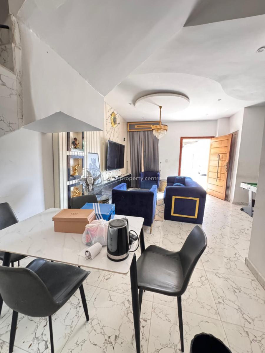 Beautiful 4 Bedroom Semi-detached Duplex Featuring a Bq., Lekki Conservation, Lekki, Lagos, Semi-detached Duplex for Sale