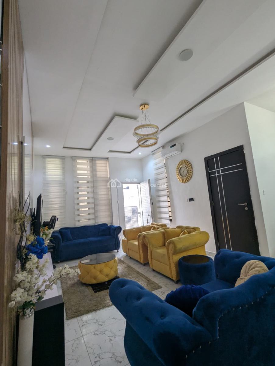 Fully Furnished 4 Bedroom Duplex Apartment (self Compound), Chevron Drive, Lekki, Lagos, Detached Duplex for Rent