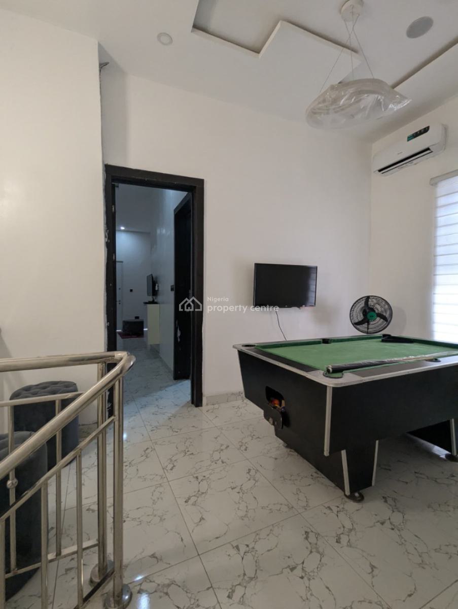 Fully Furnished 4 Bedroom Duplex Apartment (self Compound), Chevron Drive, Lekki, Lagos, Detached Duplex for Rent
