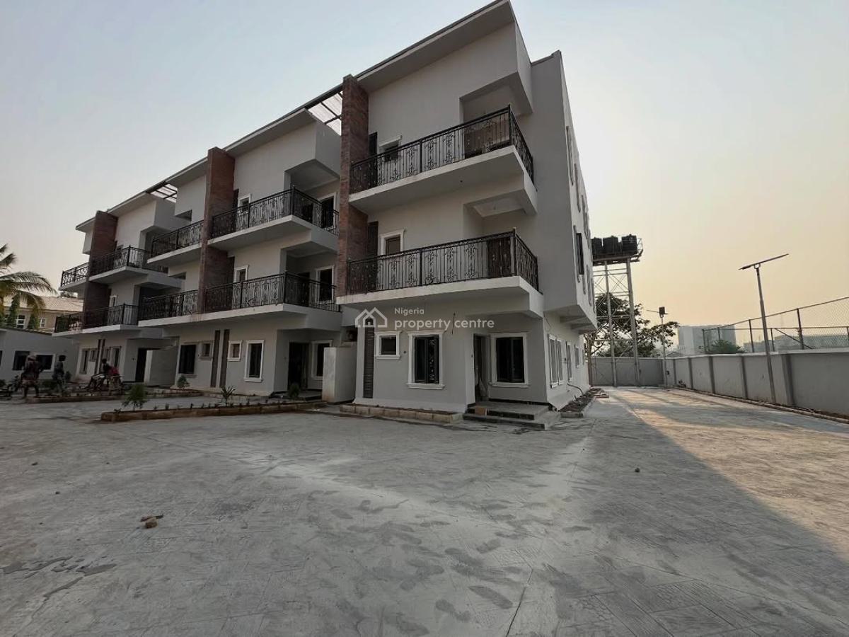 Elegant 4 Bedroom Terrace Duplex with 2 Living Room and Bq, Wuse, Abuja, Terraced Duplex for Sale
