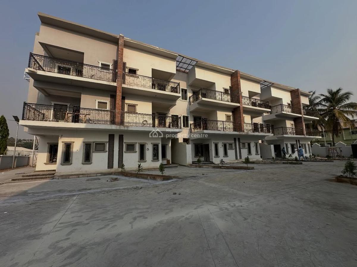 Elegant 4 Bedroom Terrace Duplex with 2 Living Room and Bq, Wuse, Abuja, Terraced Duplex for Sale