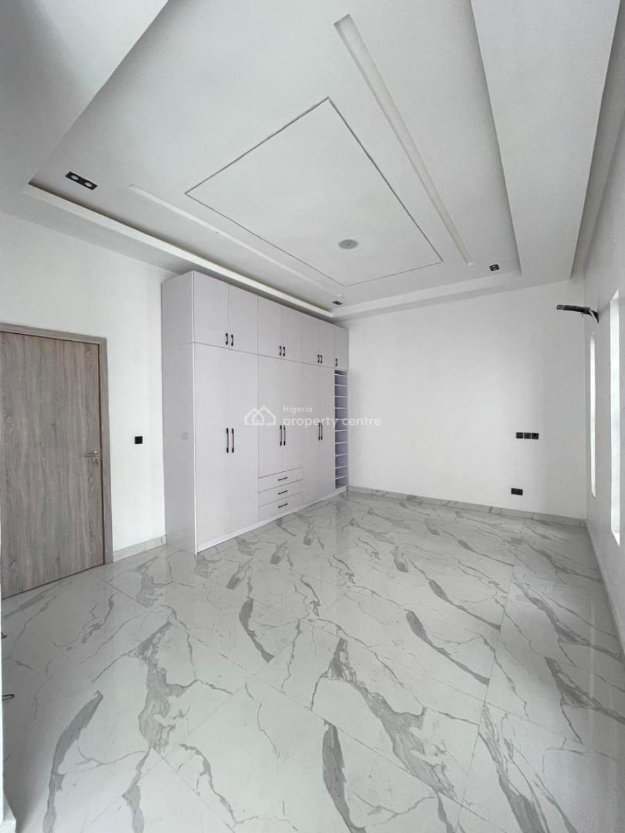 Luxurious 4 Bedroom Semi-detached Duplex with Bq in a Secure Estate, Chevron, Lekki, Lagos, Semi-detached Duplex for Sale