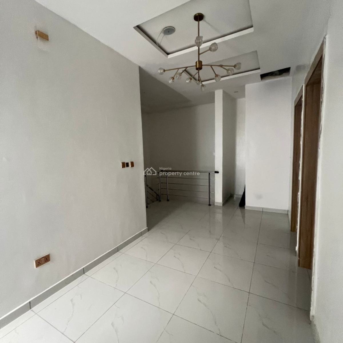 4 Bedroom Semi Detached Duplex with Bq, Chevron, Lekki, Lagos, Semi-detached Duplex for Rent