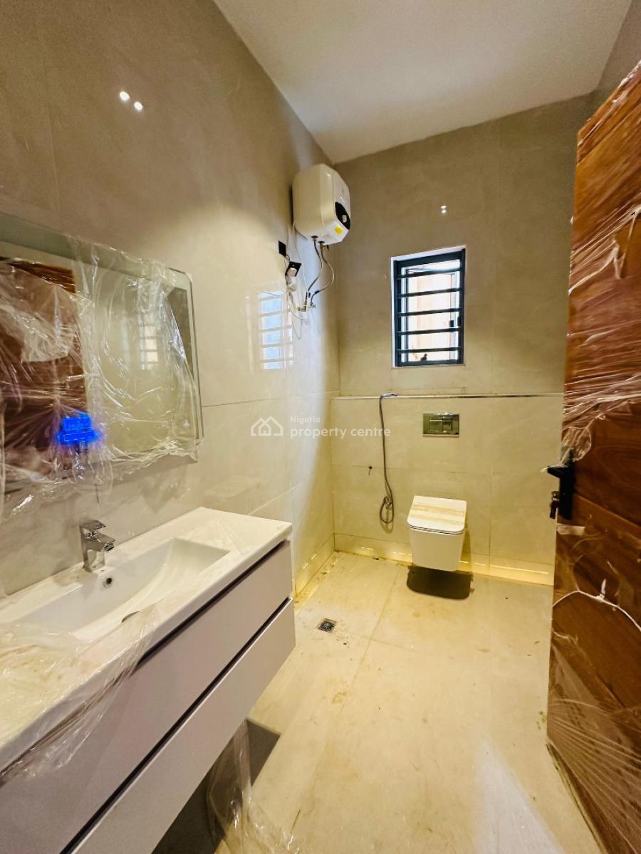 a Brand New 3 Bedroom Semi Detached Duplex with Bq, 24 Hours Light, Gbagada, Lagos, Semi-detached Duplex for Sale