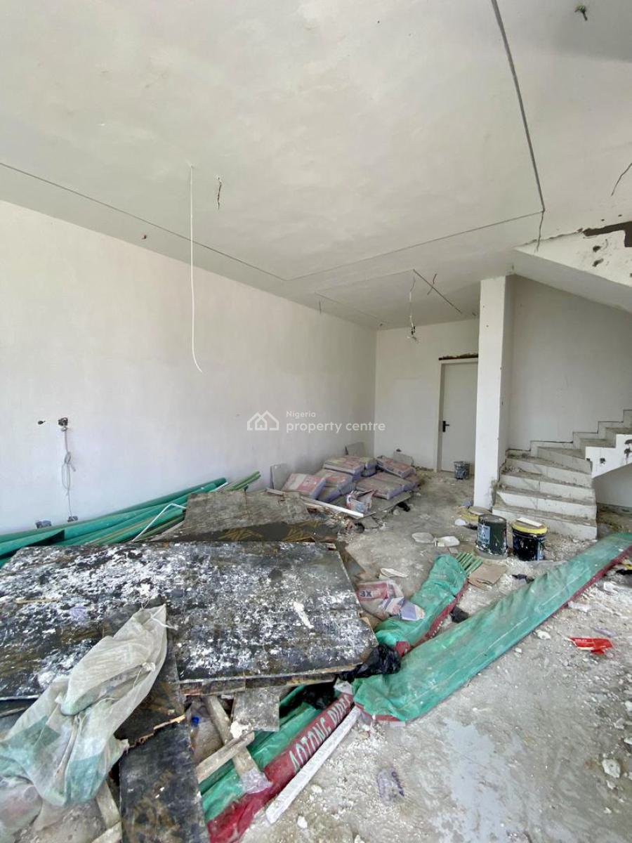 Well-detailed 4-bedroom Semi-detached Duplex (almost Completed), Abraham Adesanya, Ajah, Lagos, Semi-detached Duplex for Sale