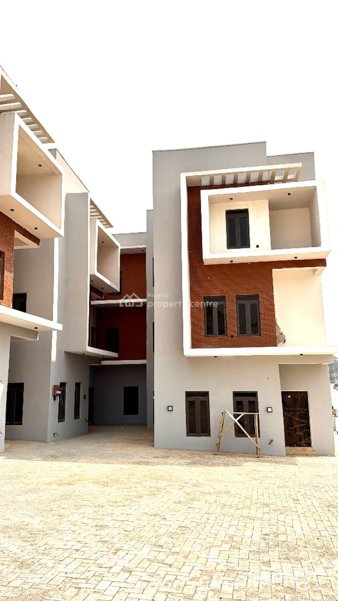 Brand-new 4-bedroom Terrace Duplex with Bq, Emadeb Filling Station, Mabushi, Abuja, Terraced Duplex for Rent