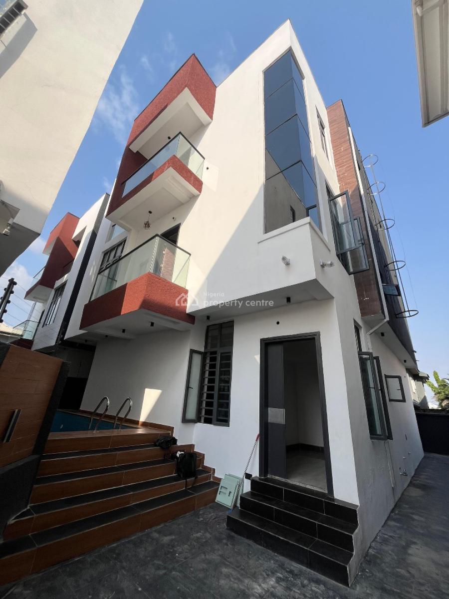 5 Bedroom Luxury House with Pool, Lekki Phase 1, Lekki, Lagos, Detached Duplex for Rent