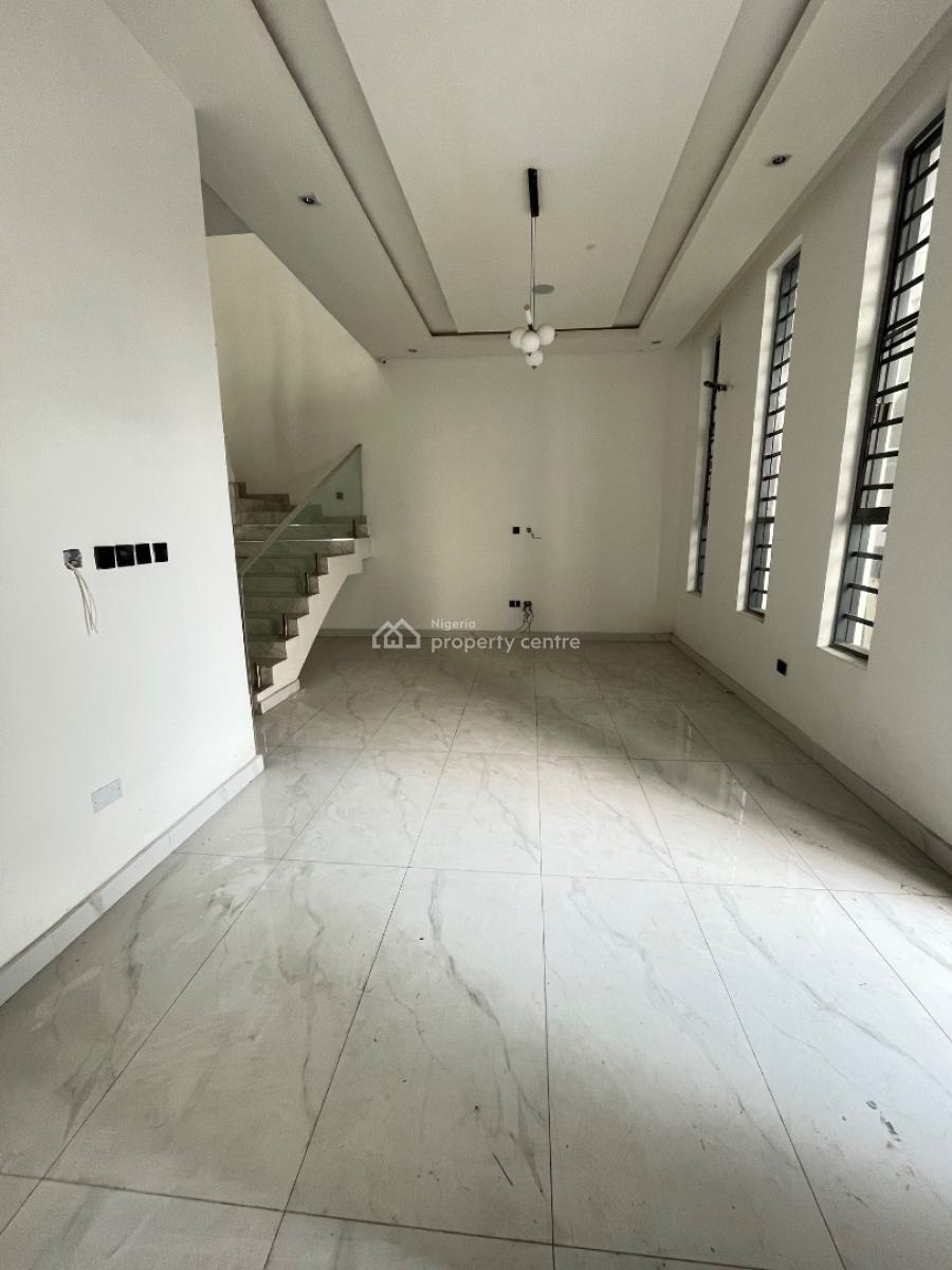 Luxury 4 Bedroom Home with a Bq, Chevron, Lekki, Lagos, Semi-detached Duplex for Rent