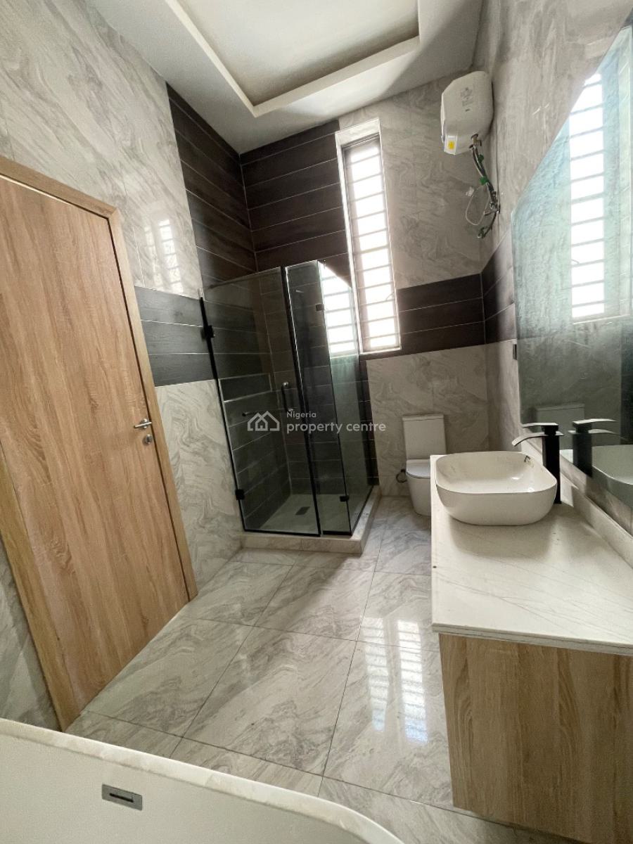 Luxury 4 Bedroom Home with a Bq, Chevron, Lekki, Lagos, Semi-detached Duplex for Rent