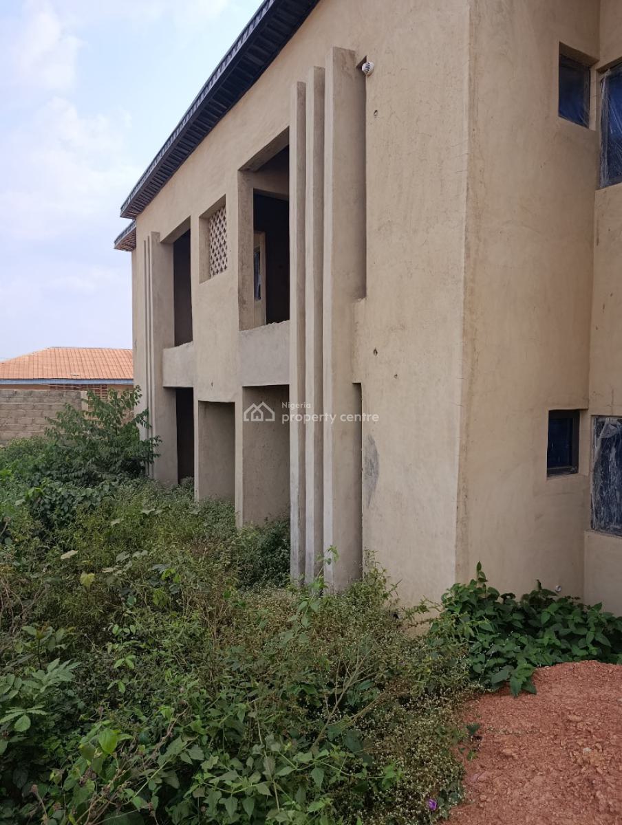 Uncompleted 4 Units of 2 Bedroom Flat on a Plot of Land, Idi Iroko, New Felele, Soka, Challenge, Ibadan, Oyo, Block of Flats for Sale