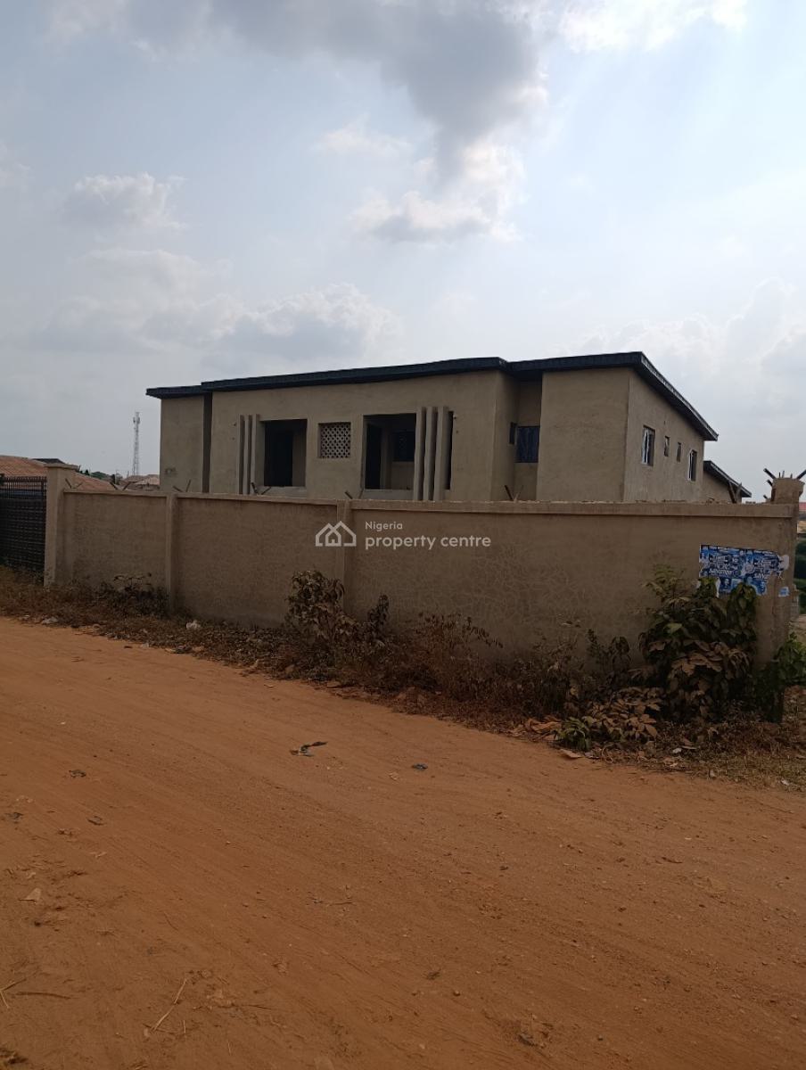 Uncompleted 4 Units of 2 Bedroom Flat on a Plot of Land, Idi Iroko, New Felele, Soka, Challenge, Ibadan, Oyo, Block of Flats for Sale