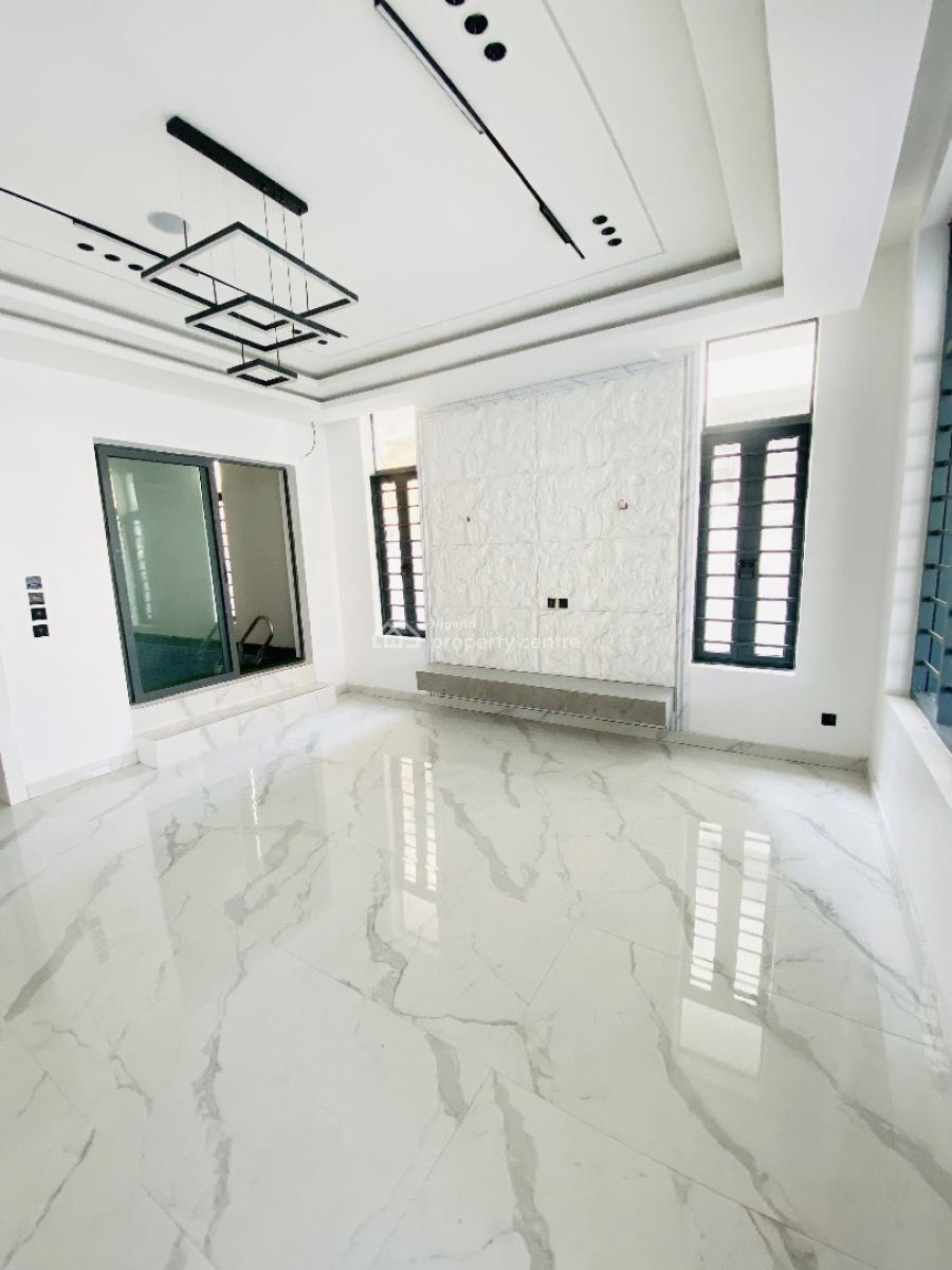 Elegant 6-bedroom Fully Detached Duplex with Bq & Indoor Swimming Pool, Chevron Drive, Lekki, Lagos, Detached Duplex for Sale