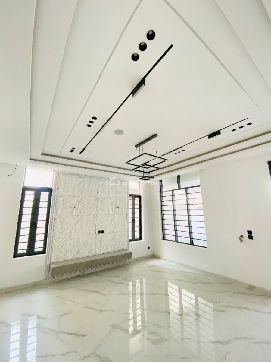 Elegant 6-bedroom Fully Detached Duplex with Bq & Indoor Swimming Pool, Chevron Drive, Lekki, Lagos, Detached Duplex for Sale