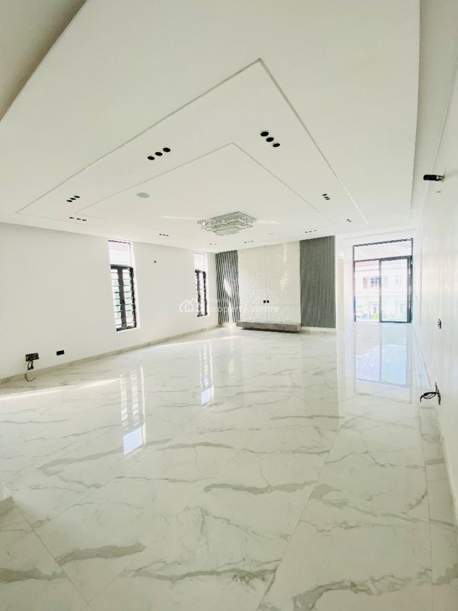 Elegant 6-bedroom Fully Detached Duplex with Bq & Indoor Swimming Pool, Chevron Drive, Lekki, Lagos, Detached Duplex for Sale