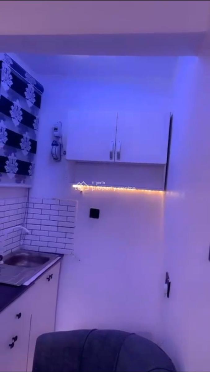 a Furnished Self Contain with Fridge, Bed, Tv, Ac, Wardrobe, Shomolu, Lagos, Self Contain (single Rooms) for Rent