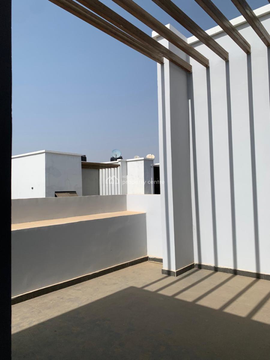 New Built 4 Bedroom Semi Detached Duplex with a Spacious Room Bq, Wuye, Abuja, Semi-detached Duplex for Rent