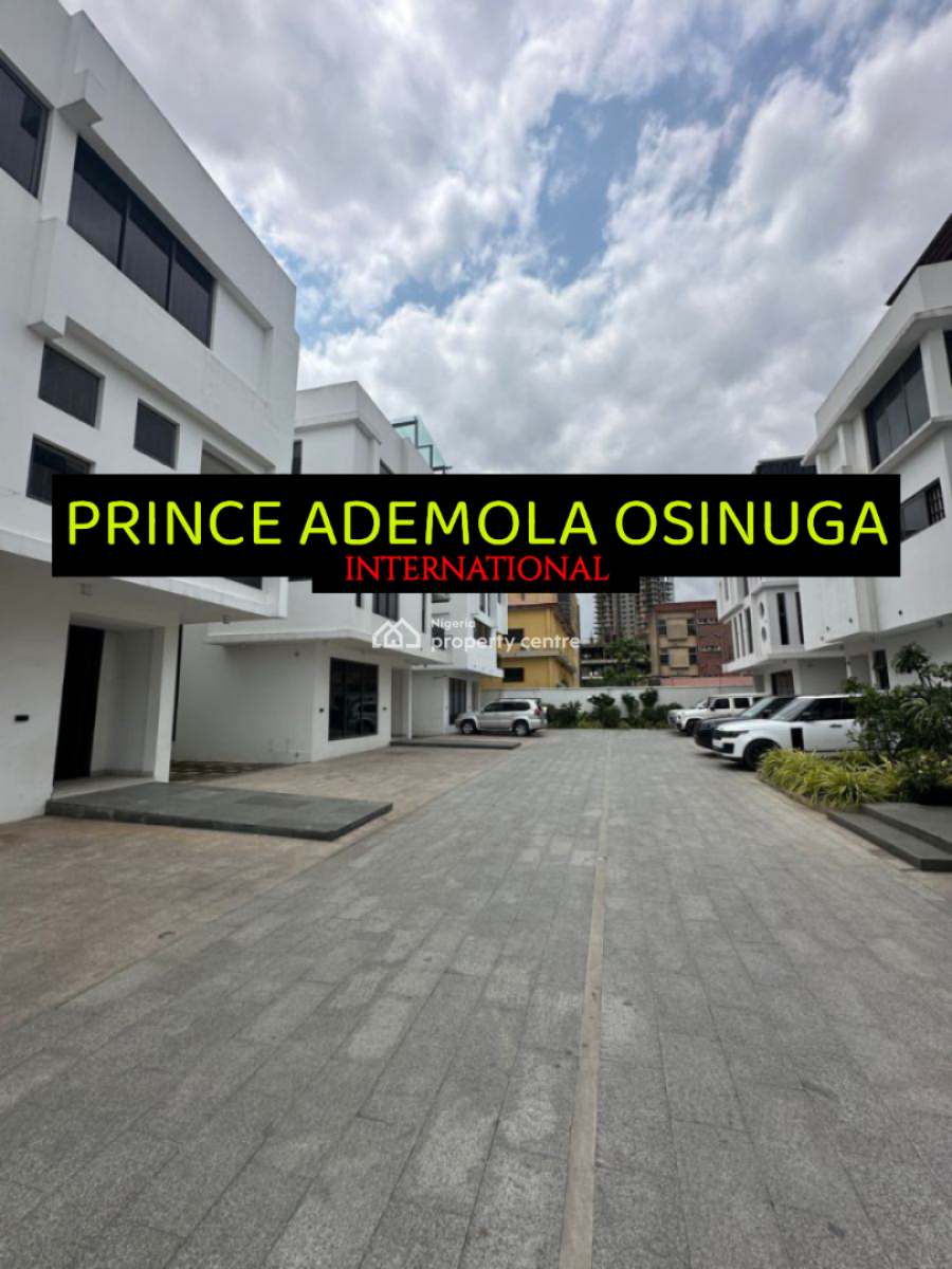 Luxury 5 Bedroom Detached House +2bq+elevator+rooftop+ Pool, Old Ikoyi, Ikoyi, Lagos, Detached Duplex for Sale